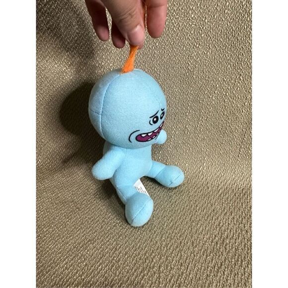 Mr. Meeseeks Plush Rick and Morty Blue Alien 7" Stuffed Animal Toy Factory - Picture 7 of 10